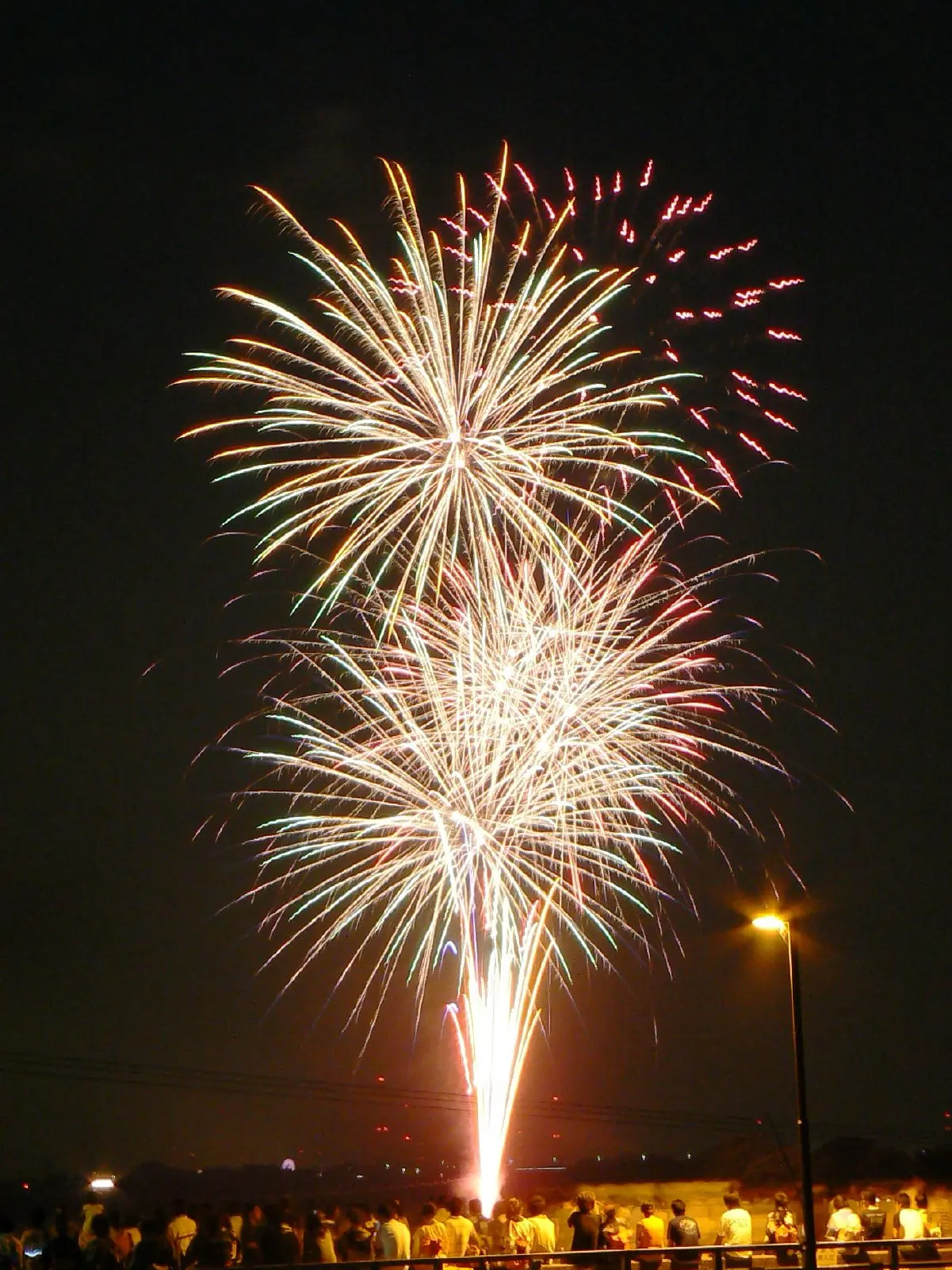 揖斐川祭感恩煙火