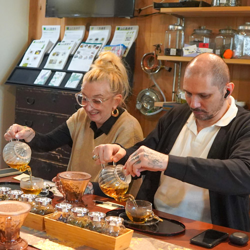 Creazione del tè alle erbe medicinal